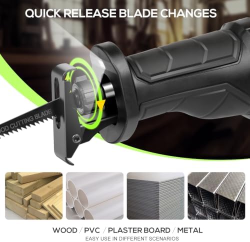 GALAX PRO 7.5A Reciprocating Saw,900w,Variable Speed,Adjustable angle,LED