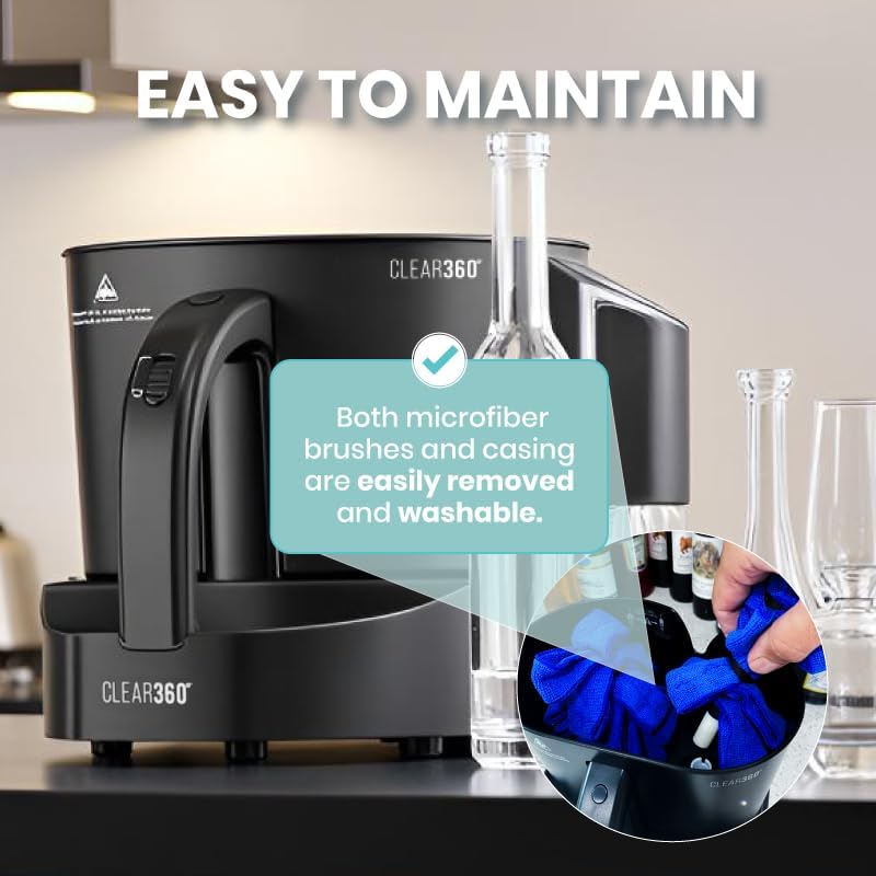 Clear360º Home Glassware Polisher