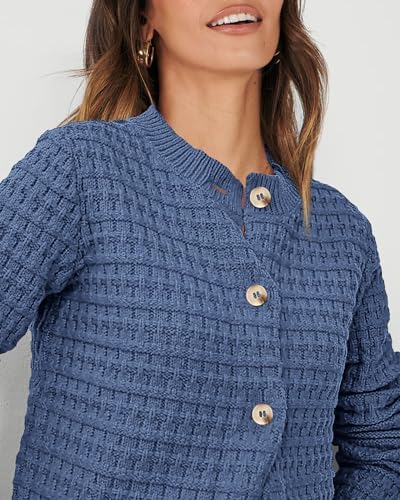 PRETTYGARDEN Women's Fall Lightweight Cardigan Sweaters