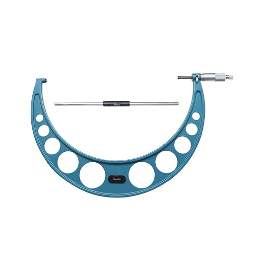SHAHE 11-12''/275-300mm 0.01mm Outside Micrometer Gauge Micrometer Measuring Tool 5201-300A