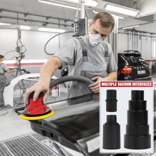 Autolock 350W Electric Random Orbital Sander with 5 & 6 Inch pads 1pcs
