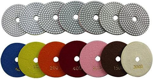 3 inch Wet Diamond Polishing Pads to Polish Granite Stone Marble Concrete Travertine Terrazo
