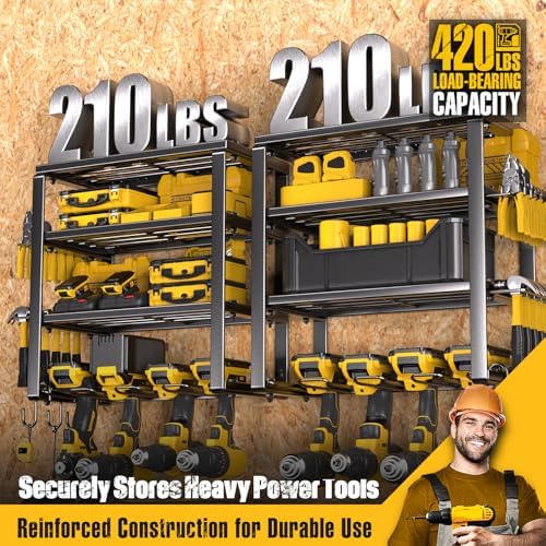 Spampur Power Tool Organizer Wall Mount