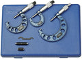 Fowler 52-215-003-1 Outside Inch Micrometer Set, 0-3" Range