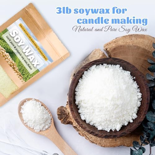 3lbs Soy Wax Melt Making Kit with Electric Wax Melting Pot