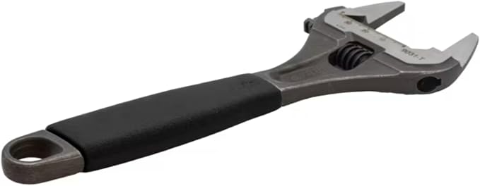 BAHCO 9031-T Adjustable Wrench Thin Type Large Mouth Monkey Wrench
