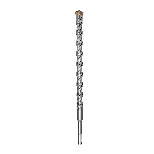 5/8 inch x 31.5 inch SDS Max Rotary Hammer Drill Bit, Carbide Tipped Concrete Drill Bits for Concrete, Brick, Cement and Stone, inch Length (5/8 in x 31.5 in)
