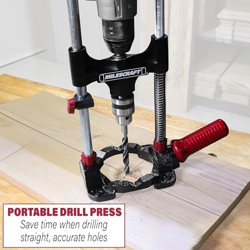 Milescraft DrillMate Portable Drill Guide Adjustable Precision Drilling Jig, EACH (Pack of 10)