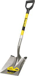 Truper 31201 Tru Pro 29-Inch Square Point Shovel with Fiberglass D-Handle