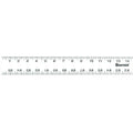 Starrett Straight Edge Aluminum Rule - Ideal for Schools, Shops, Metal and Wood Workers - 96" Length, 2" Width, .125" Thickness, 1/8", 1/16" English - ASE-96