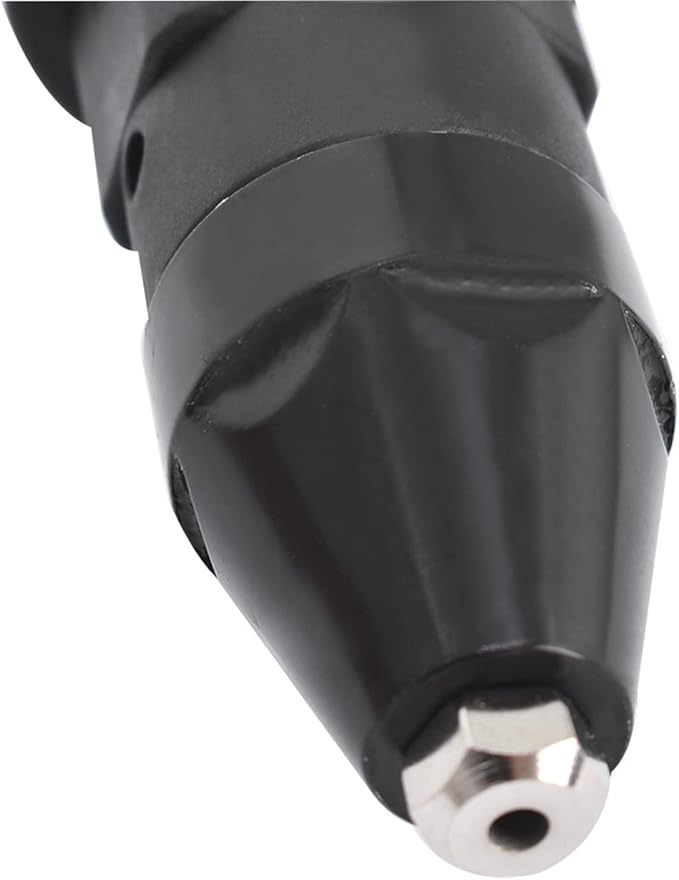 Electric Rivet Nut Gun Drill Adapter Tool Kit, Cordless Riveting Tool Insert Nut Adaptor Drill Adapter, Black