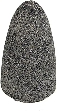 Weiler 68310 TIGER AO TYPE 16 Round Tip Portable Grinding Cone, A24-R, 2" X 3" X 5/8-11 (Pack of 12)