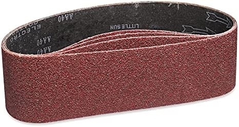4x36 Inch Sanding Belts 40 Grit 4 Pack for Belt Sander