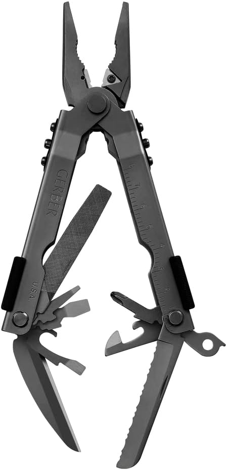 Gerber Gear 07550G1N Needle Nose Pliers Multitool 600 Multi-Plier, Black