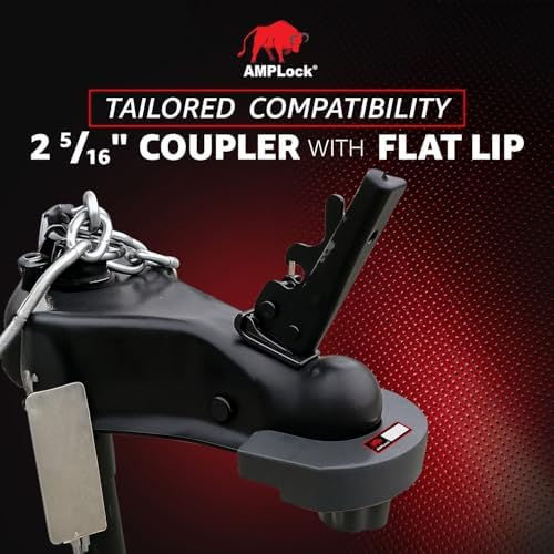 AMPLock 2-5/16'' Standard/Flat Lip Design Hitch Lock - U-TLS2516
