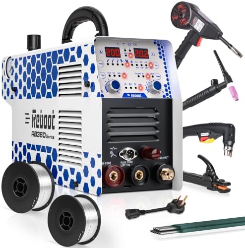 Reboot 200A Multi-Process Welders MIG TIG Stick Plasma Cutter Combo