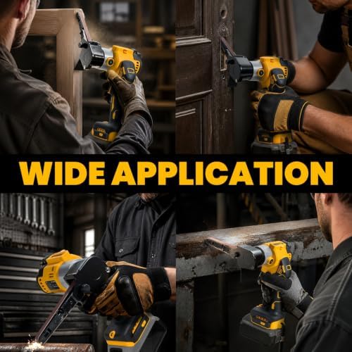 Cordless Belt Sander, Brushless Motor, for Dewalt 20V Battery(Tool Only)