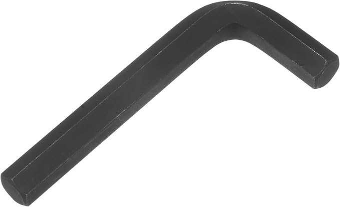 HARFINGTON Hex Key Wrench 22mm L-Shape Hexagon Metric Chrome Vanadium Steel | Repairing Tool Wrenches for Home Repair,Black