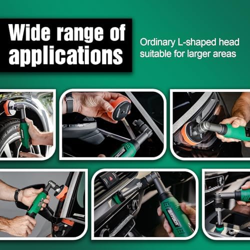 BATOCA S6 Mini Cordless Polisher 2 Heads for Car/Motorcycles Detailing Kit