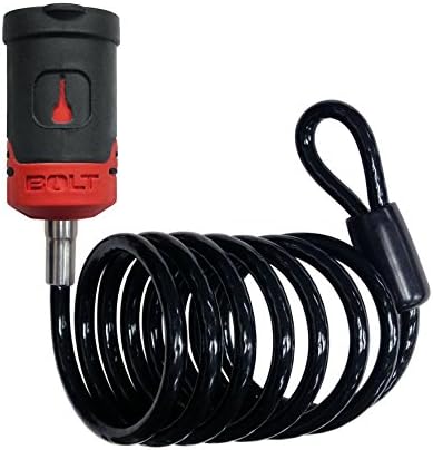 Bolt 7032295 6' Cable Lock for use with 2018 and Newer Jeep Center Cut Keys