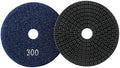 Diamond Polishing Pad, 4 inch 100 mm 300 Grit Sanding Discs for Grinder & Polisher, Hook and Loop Backing Pad for Grinding Buffing Granite Marble Concrete Stone (1 Piece)