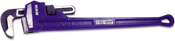 Irwin Tools IRWIN VISE-GRIP Pipe Wrench, Cast Iron, SAE, 5-Inch Jaw, 36-Inch Length (274107), Blue