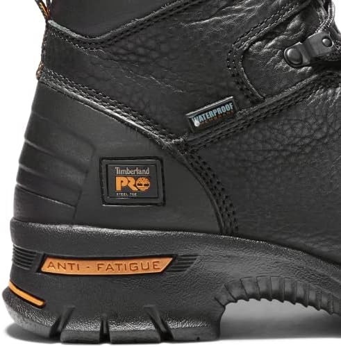 Timberland PRO Men's Endurance 6 Inch Steel Safety Toe Puncture Resistant Waterproof Industrial Work Boot
