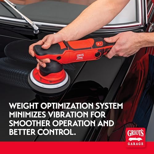 Griot's Garage 10921 G21 Long Throw Orbital Polisher, 1100 W, 21 mm