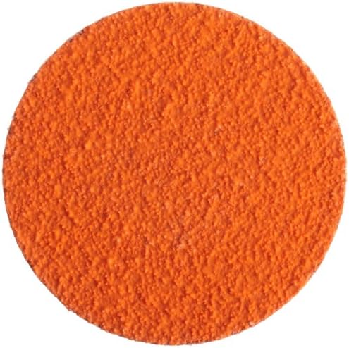 Norton R980P SG Blaze 2-Ply Speed-Lok Abrasive Disc, Polyester Backing, TR, Ceramic Aluminum Oxide, 2" Diameter, Grit 50 (Pack of 25)