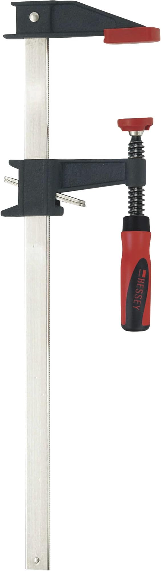 BESSEY Clutch Style Bar Clamps - 3.5x12 Inch, 1000 lb Capacity, 2K Handle - GSCC3.524+2K - Ideal for Woodworking, Carpentry & Home Improvement