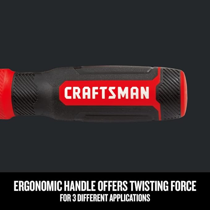 CRAFTSMAN Ratcheting Screwdriver, Multibit Set, 26-Piece (CMHT68001)