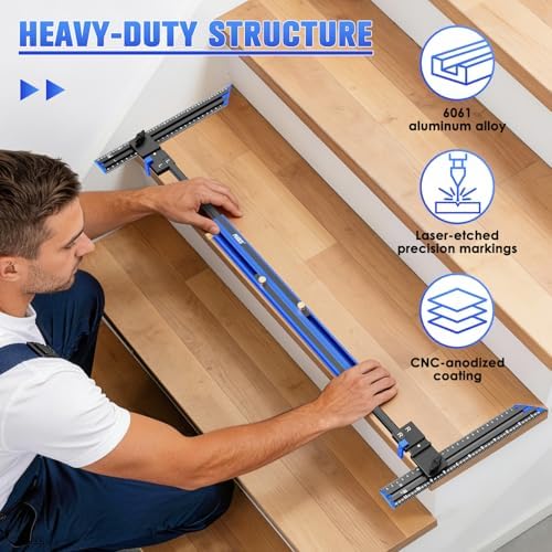 Stair Tread Template Tool - No Assembly Required Stair Tread Jig