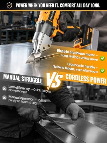 Cordless Metal Cutter Compatible with DEWALT 20V Max Battery (Tool Only)