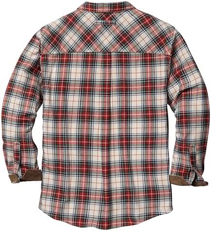 Legendary Whitetails Mens Flannel Long Sleeve Button Down 100% Cotton Shirt