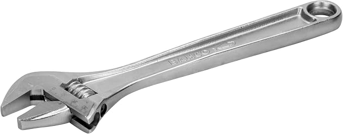 Bahco 8074 RC US Adjustable Wrench, 15-Inch, Chrome
