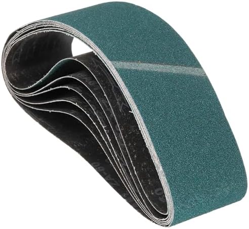 6 Pcs Sanding Belts 4 x 36 Inch 60 Grit Zirconia