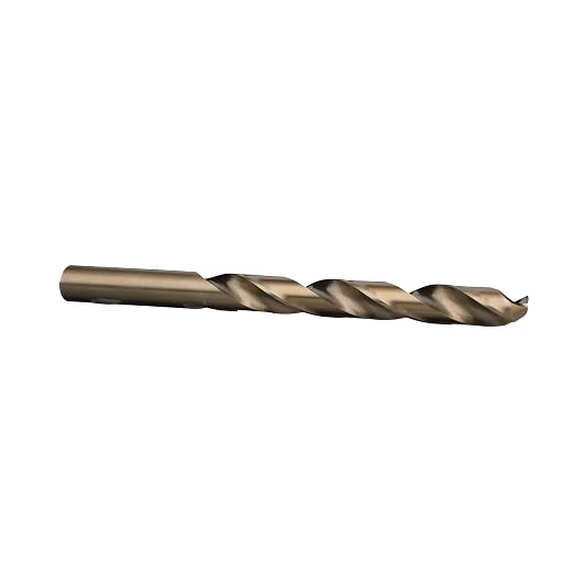 Drill America 5 Piece Cobalt Drill Bit Set (1/4", 5/16", 3/8", 7/16", 1/2"), D/ACO Series, POUD/ACOJ