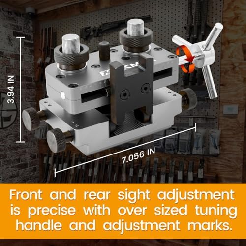 XCMAN Sight Pusher Tool with Heavy-Duty Construction and Rotatable Sight Prong