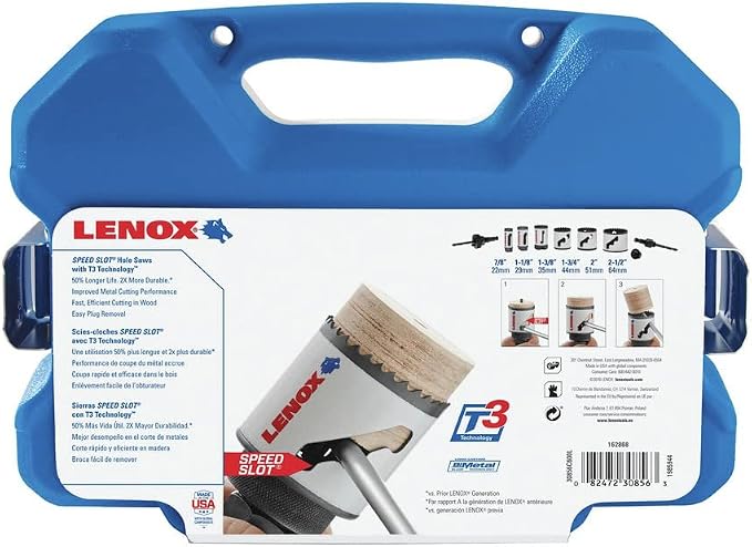 LENOX 9 Pc. Bi-Metal Speed Slot Elec