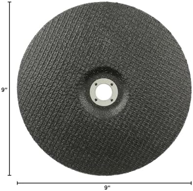 Weiler 68374 9" x 1/8" Tiger AO Type 27 Cut and Grind Combo Wheel A30T 7/8 A.H (Pack of 25)