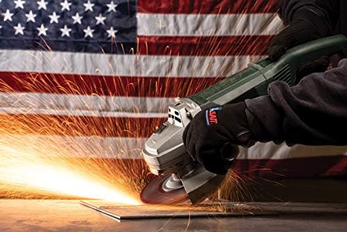 United Abrasives-SAIT 20173 A24R General Purpose/Long Life Grinding Wheel [Type 27/Depressed Center] 5" x 1/4" x 5/8-11", 10-Pack