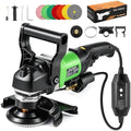 Bonvoisin 800W 4'' Wet Polisher Electric Wet Stone Polisher 6 Variable Speed Wet Grinder Buffing Machine Countertop Concrete Polisher for Stone, Granite, Marble, Tile with 7Pcs Diamond Polishing Pads
