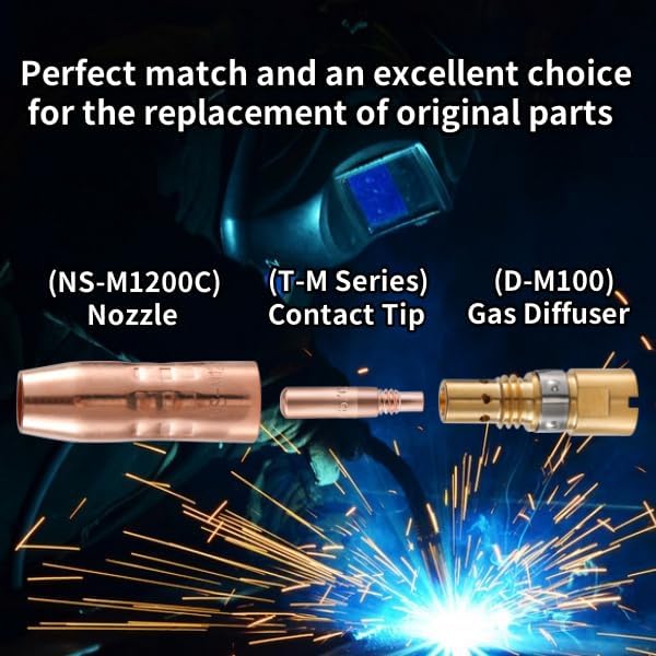 MIG Welding Gas Diffuser D-M100 for Miller MDX-100 5-PK