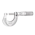 Starrett Outside Micrometer with Friction Thimble, Lock Nut and Carbide Face - 0-1" Range, .0001" Graduation, Flat Anvil Type - T230XFL W/SLC