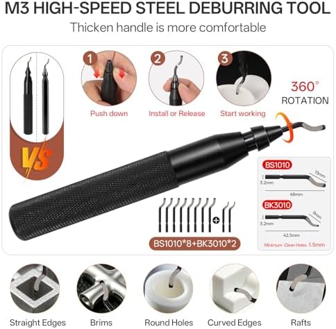 132Pcs 3D Printer Tools Kit with TPU Storage Case,3D Printer Accessories