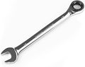 Egofine 18mm Ratcheting Combination Wrench Metric, Industrial Grade Gear Spanner with 12-Point Design, 72-Tooth Ratchet, Chrome Vanadium Steel