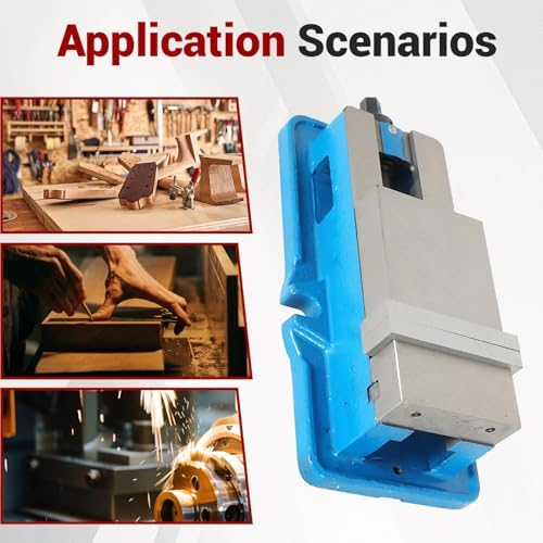 findmall 3" Accuracy Mill Vise Without Base for Milling Shaping and Drilling Machines