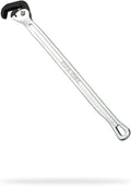 The Amigo XL (SW16-1) | 17.25" Heavy-Duty Pipe Wrench | 1/2"–1" Pipe Capacity | Forged Steel Jaws | Chrome Finish | Professional Plumbing & HVAC Tool (3-Position Flex)