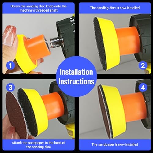 16.8V Cordless Electric Sander, Brushless Small Sander with 20PCS Sandpapers, 2/3" Backing Plate, 2 Variable Speed, Mini Compact Design Cordless Buffer Polisher for Wood, Metal, Paint Removal