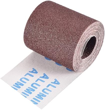 Sandpaper Roll 3Inch 10FT 60Grit Aluminum Oxide Emery Cloth Roll